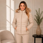 Jaqueta Puffer Peluciada Feminina | PROMOÇÃO OUTONO/INVERNO